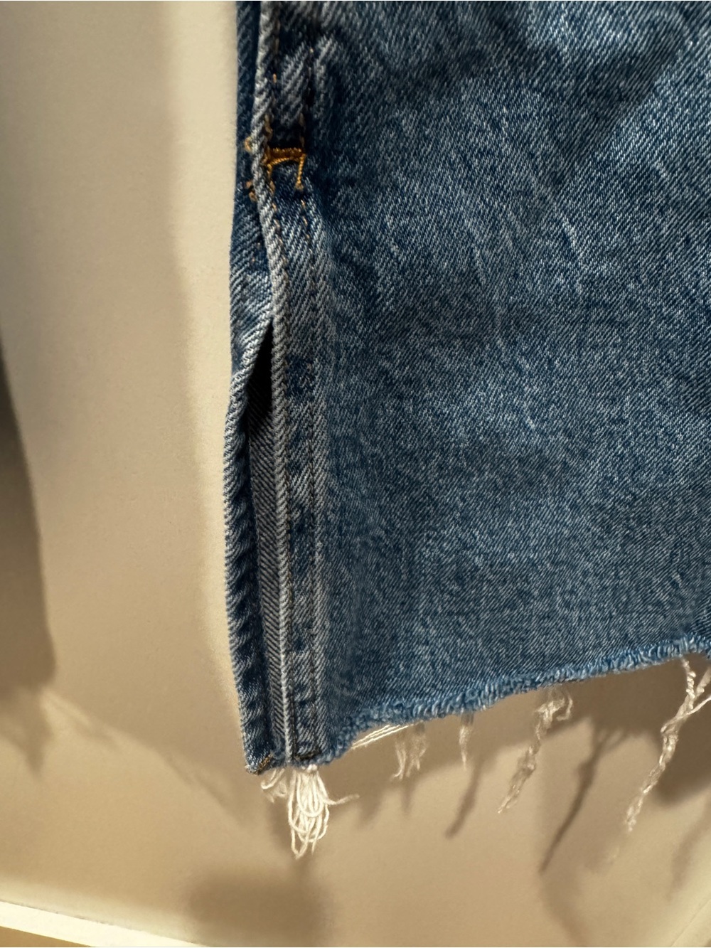 Mango Medium Rise Straight Leg with Slits - Picture 8 of 11